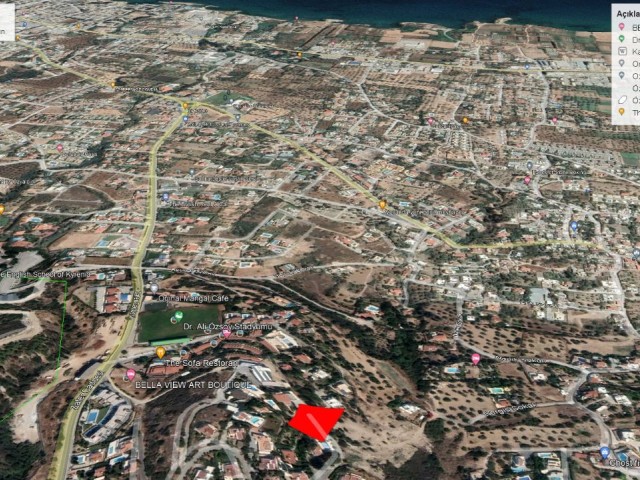 LAND FOR SALE IN A WONDERFUL LOCATION IN KYRENIA OZANKÖY