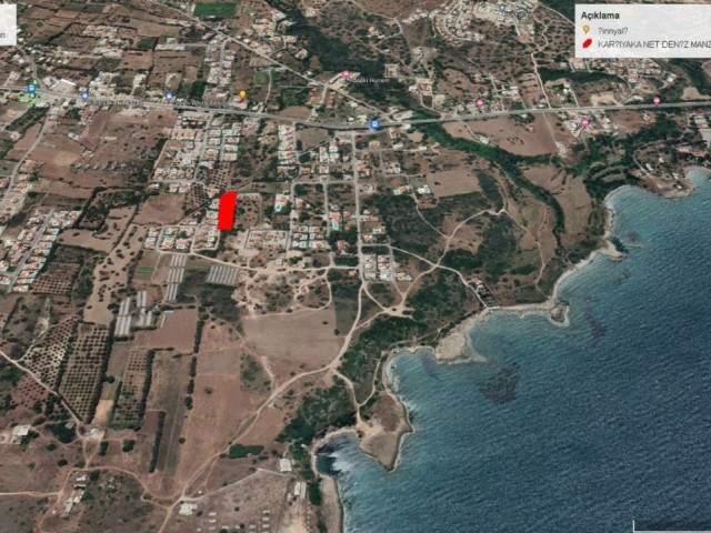 3010 M2 LAND FOR SALE ADEM AKIN 05338314949 IN GREAT LOCATION WITH MOUNTAIN AND SEA VIEW IN KYRENIA KARŞIYAKA