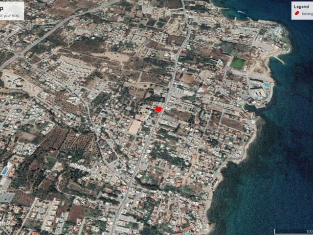 850 M2 COMMERCIAL LAND FOR SALE IN GİRNE KARAOĞLANOĞLU, NEAR THE MAIN ROAD ADEM AKIN 05338314949