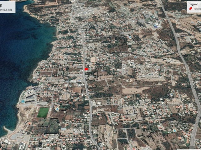 850 M2 COMMERCIAL LAND FOR SALE IN GİRNE KARAOĞLANOĞLU, NEAR THE MAIN ROAD ADEM AKIN 05338314949