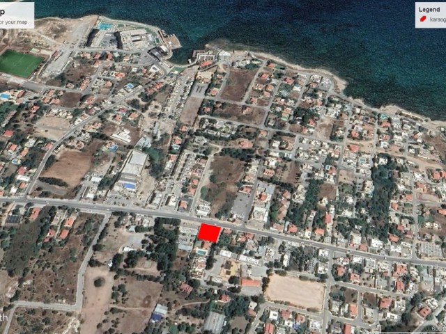 850 M2 COMMERCIAL LAND FOR SALE IN GİRNE KARAOĞLANOĞLU, NEAR THE MAIN ROAD ADEM AKIN 05338314949