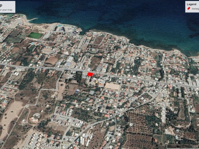 850 M2 COMMERCIAL LAND FOR SALE IN GİRNE KARAOĞLANOĞLU, NEAR THE MAIN ROAD ADEM AKIN 05338314949