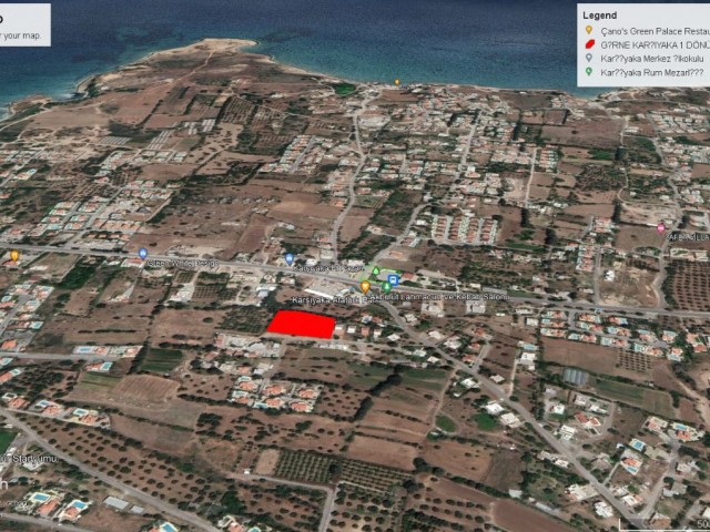 4120 M2 FOR SALE IN EXCHANGE FOR LAND IN GİRNE KARŞIYAKADA ARZAİ ADEM AKIN 05338314949