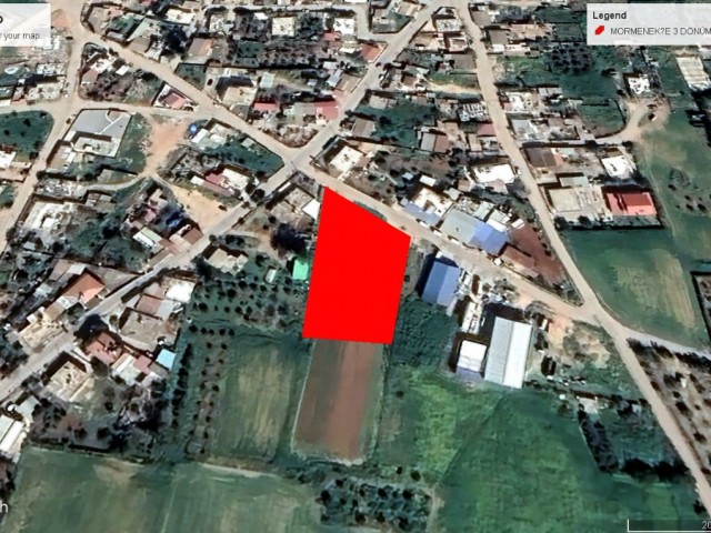 3 DECLARES OF 1 EVLEK LAND FOR SALE IN FAMAGUSTA MORMENEKŞE VILLAGE ADEM AKIN 05338314949