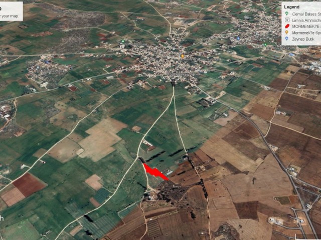 5 DECLARES OF LAND FOR SALE IN FAMAGUSTA MORMENEKŞE ADEM AKIN 05338314949