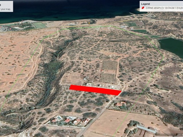 4500 M2 LAND FOR SALE IN GİRNE ALSANCAK WITH MOUNTAIN AND SEA VIEW ADEM AKIN 05338314949