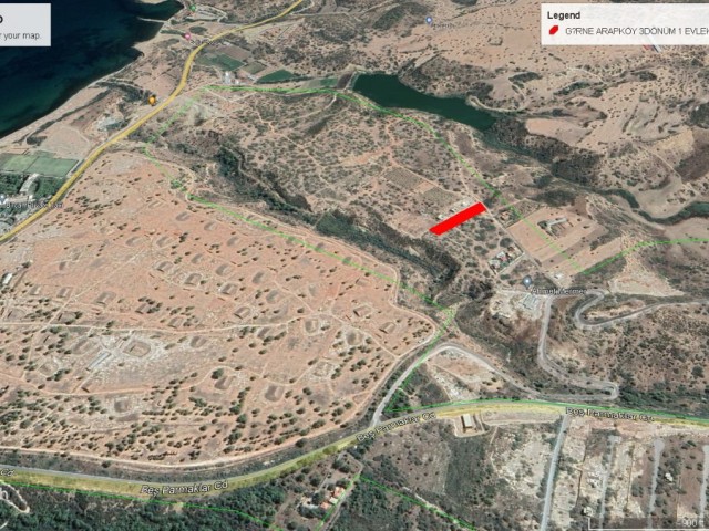4500 M2 LAND FOR SALE IN GİRNE ALSANCAK WITH MOUNTAIN AND SEA VIEW ADEM AKIN 05338314949