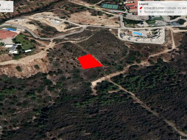 3 DECLARES OF LAND FOR SALE IN GIRNE BALLAPAYS, 1 EVLEK WITH MOUNTAIN AND SEA VIEW ADEM AKIN 05338314949