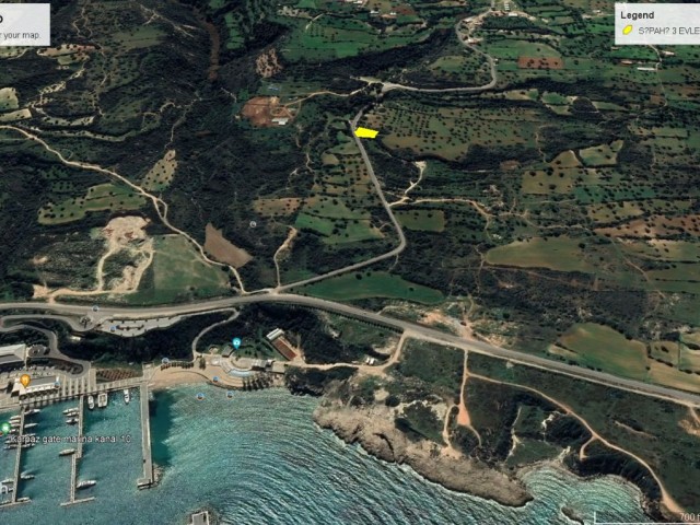 1 DONE 3 EVLEK LAND FOR SALE IN SIPAHİ WITH SEA VIEW AND GETA MARINA VIEW ADEM AKIN 05338314949