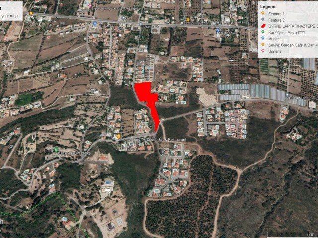 8362 M2 LAND FOR SALE IN GIRNE LAPTA WITH SEA VIEW ADEM AKIN 05338314949