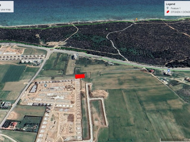 1673 M2 LAND FOR SALE IN İSKELE ÖTÜKEN NEXT TO DÖVEÇ LAİSSA SITE ADEM AKIN 05338314949