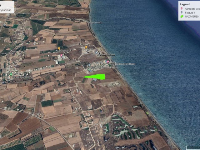 9 DONE LAND 2 EVLEK FASIL 96 LAND FOR SALE IN LEFKE GAZİVEREND, 200 METERS NEAR THE SEA ADEM AKIN 05338314949