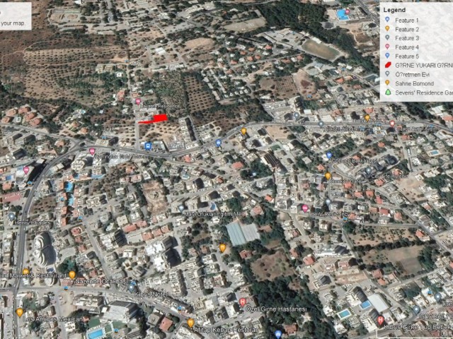 VERY PROFITABLE 816 M2 APARTMENT LAND FOR SALE IN GIRNE DOGANKÖY CENTER ADEM AKIN 05338314949