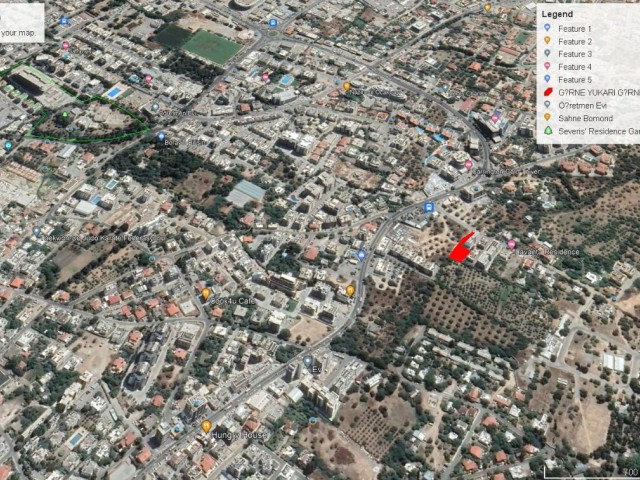 VERY PROFITABLE 816 M2 APARTMENT LAND FOR SALE IN GIRNE DOGANKÖY CENTER ADEM AKIN 05338314949