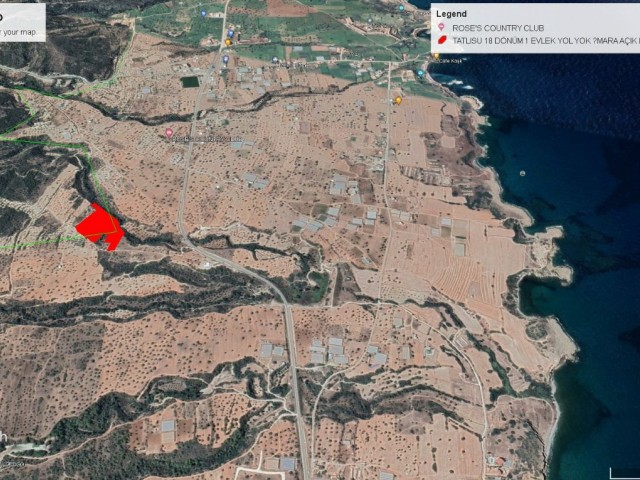 22 DECLARES OF FRESHWATER LAND WITH MOUNTAIN AND SEA VIEWS AT A FULL INVESTMENT AND BARGAIN PRICE ADEM AKIN 05338314949