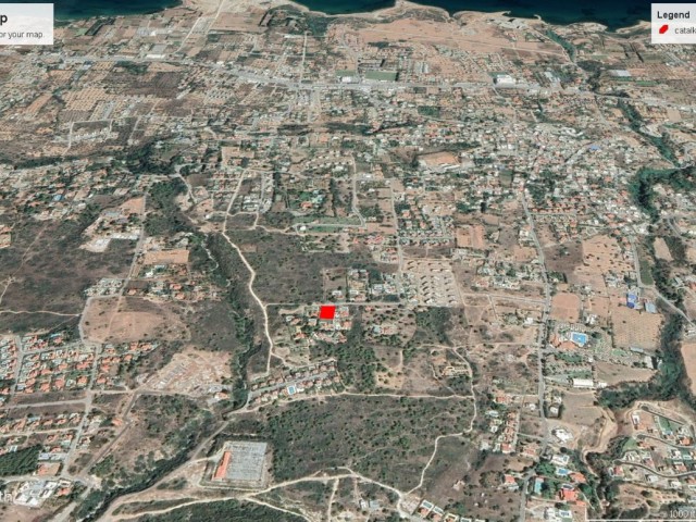 LAND FOR SALE IN ÇATALKÖY WITH SEA VIEW SUITABLE FOR VILLA CONSTRUCTION ADEM AKIN 05338314949