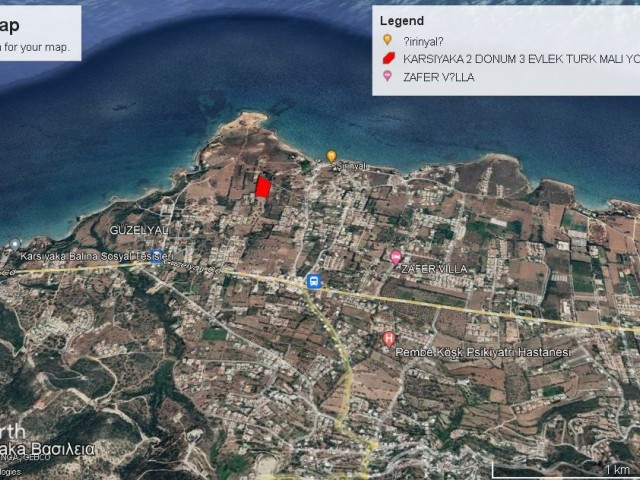 LAND FOR SALE IN KARŞIYAK, 200 METERS NEAR THE SEA ADE3M AKIN 05338314949