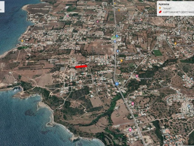 LAND FOR SALE IN KARŞIYAK, 200 METERS NEAR THE SEA ADE3M AKIN 05338314949