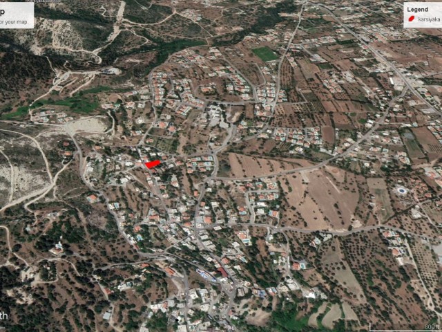 750 M2 LAND WITH 90% ZONING FOR SALE IN A PERFECT LOCATION WITHIN THE VILLAGE IN LAPTA ADEM AKIN 05338314949