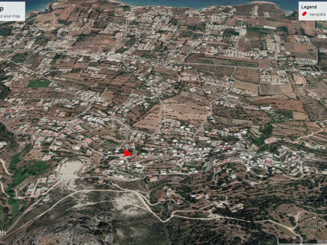 750 M2 LAND WITH 90% ZONING FOR SALE IN A PERFECT LOCATION WITHIN THE VILLAGE IN LAPTA ADEM AKIN 05338314949