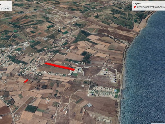 6 DECADES FAZIL 96 LAND FOR SALE IN LEFKE GAZİVEREND WITH CLEAR SEA VIEW ADEM AKIN 05338314949