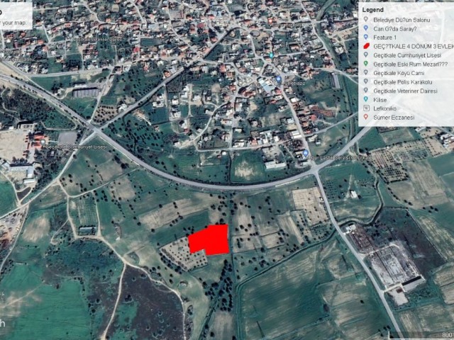 4 DONE LAND FOR SALE IN GEÇİTKALDE 3 EVLEK CHAPTER 96 ADEM AKIN 05338314949