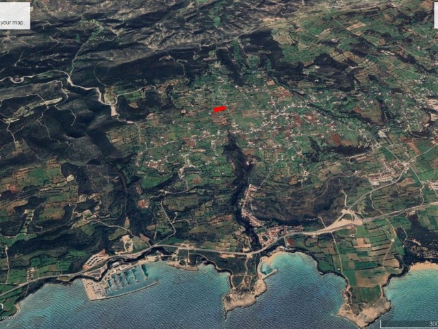 7 DECLARES OF LAND, 1 EVLEK, FOR SALE IN SIPAHİ, WITH MOUNTAIN AND MARINA VIEWS ADEM AKIN 05338314949