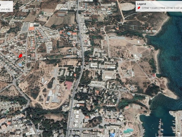 431 M2 WOHNUNGSGRUNDSTÜCK ZUM VERKAUF IN DER OBEREN KYRENIA-REGION MIT GENEHMIGUNG FÜR 3 ETAGEN UND 