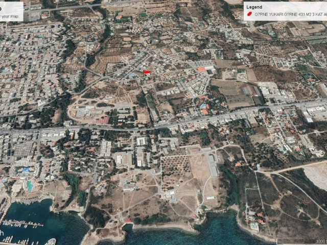 431 M2 WOHNUNGSGRUNDSTÜCK ZUM VERKAUF IN DER OBEREN KYRENIA-REGION MIT GENEHMIGUNG FÜR 3 ETAGEN UND ALLEN GENEHMIGUNGEN ADEM AKIN 05338314949