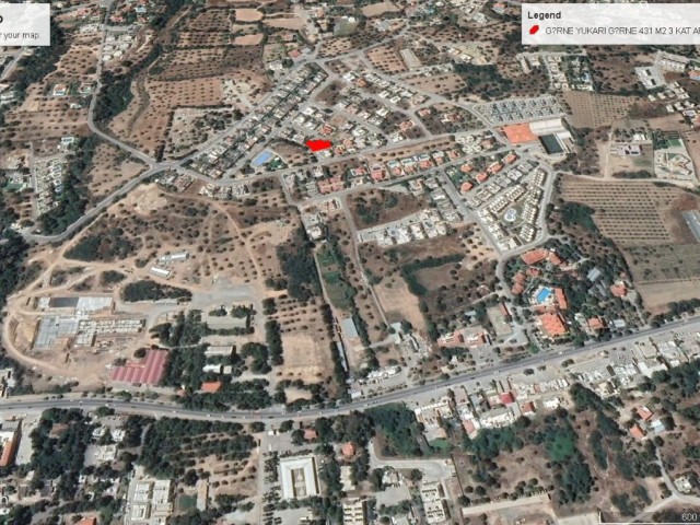 431M2 APARTMENT LAND FOR SALE IN UPPER KYRENIA REGION WITH 3 FLOOR PERMISSION AND ALL PERMISSIONS ADEM AKIN 05338314949