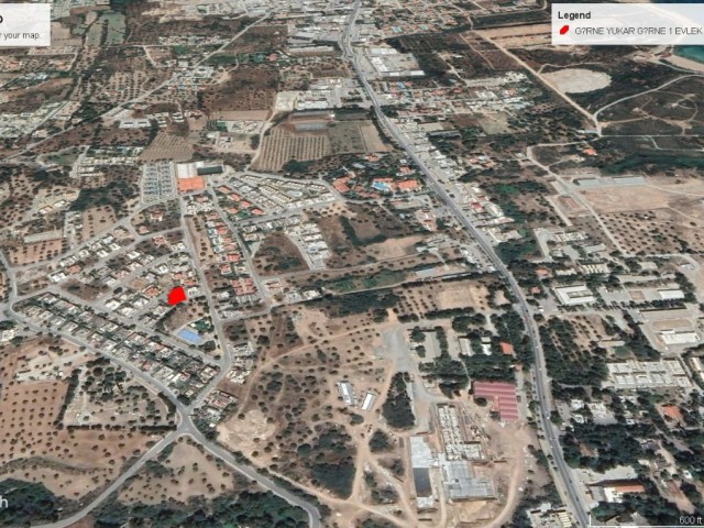 LAND FOR 3 FLOOR APARTMENTS IN UPPER KYRENIA REGION NOTE: VISA PAYMENTS HAVE NOT BEEN MADE TO THE URBAN PLANNING OFFICE ADEM AKIN 05338314949