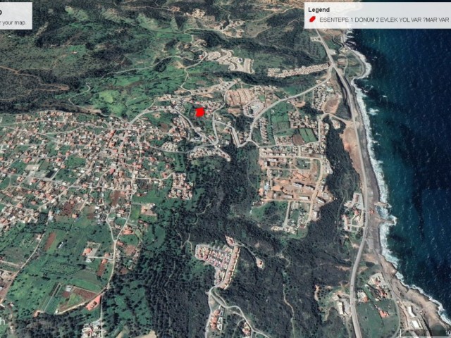 2070 M2 LAND FOR SALE IN PERFECT LOCATION IN ESENTEPE ADEM AKIN 05338314949