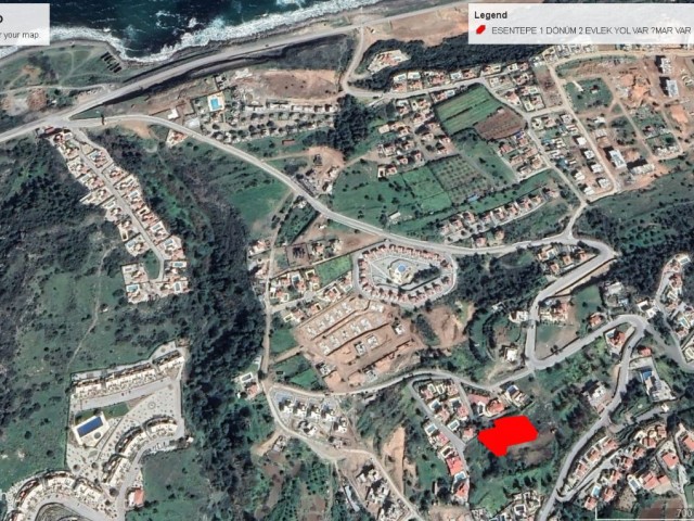 2070 M2 LAND FOR SALE IN PERFECT LOCATION IN ESENTEPE ADEM AKIN 05338314949