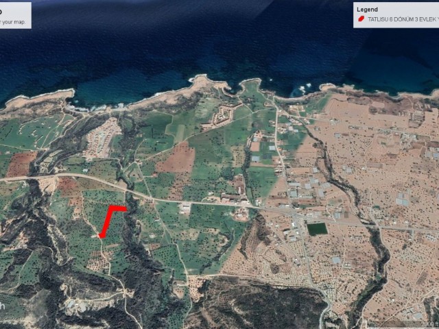 6 DECLARES OF LAND FOR SALE IN TATLISUDA WITH MOUNTAIN AND SEA VIEWS ADEM AKIN 05338314949