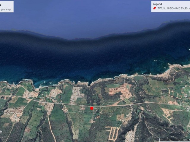 26 DECLARES OF LAND FOR SALE IN TATLISUDA SITES AREA WITH CLEAR SEA VIEW ADEM AKIN 05338314949