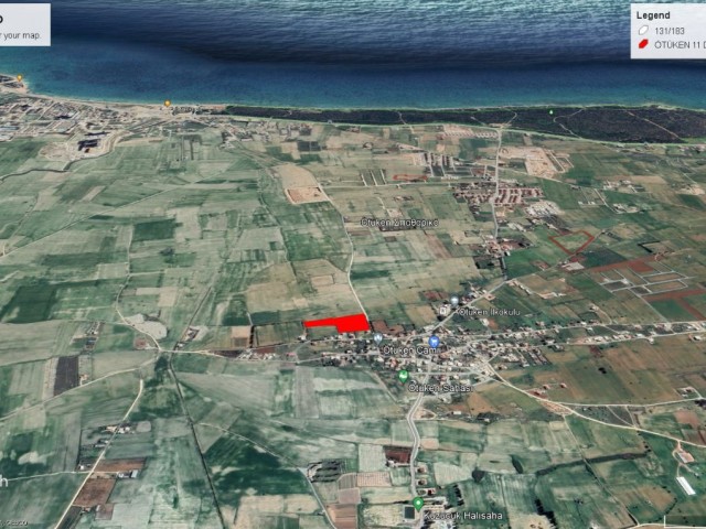 11 DECLARES OF LAND FOR SALE IN THE NEW DEVELOPMENT AREA IN ÖTÜKEN WITH VILLAGE VIEWS ADEM AKIN 05338314949