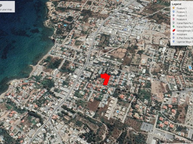 LAND FOR SALE IN KARAOĞLANOĞLU WITH SEA VIEW, 2 DECLARES, 2 EVLEK 600 AK ROAD ADEM AKIN 05338314949