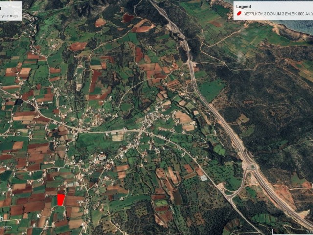 4 DECLARES OF LAND FOR SALE IN YEŞİLKÖY WITH MOUNTAIN AND SEA VIEWS ADEM AKIN 05338314949