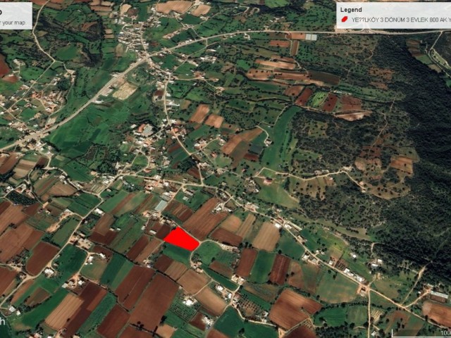 4 DECLARES OF LAND FOR SALE IN YEŞİLKÖY WITH MOUNTAIN AND SEA VIEWS ADEM AKIN 05338314949