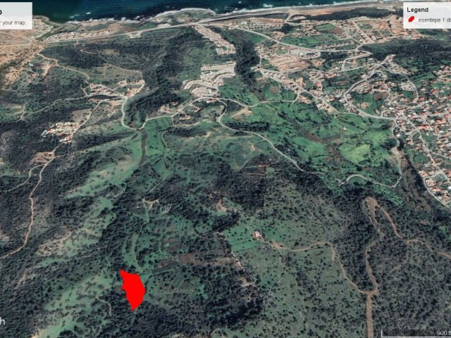 3 DECLARES OF 3 EVLEK LAND FOR SALE IN TATLISUDA WITH MOUNTAIN AND SEA VIEWS ADEM AKIN 05338314949