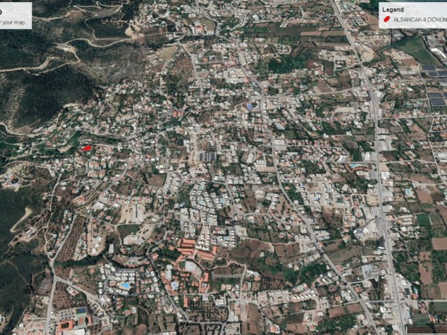 GRUNDSTÜCK ZUM VERKAUF IN ALSANCAK MIT EINER STRAßE MIT BERGBLICK UND MEERBLICK UND GESCHLOSSEN FÜR 