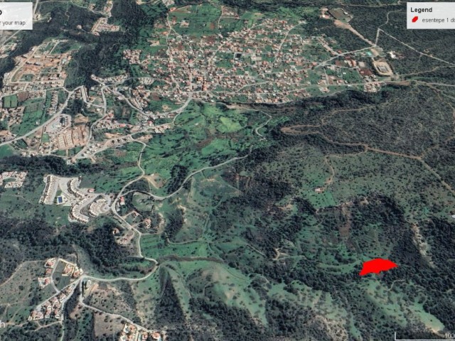 LAND FOR SALE IN ESENTEPE WITH MOUNTAIN AND SEA VIEWS AT A BARGAIN PRICE ADEM AKIN 05338314949