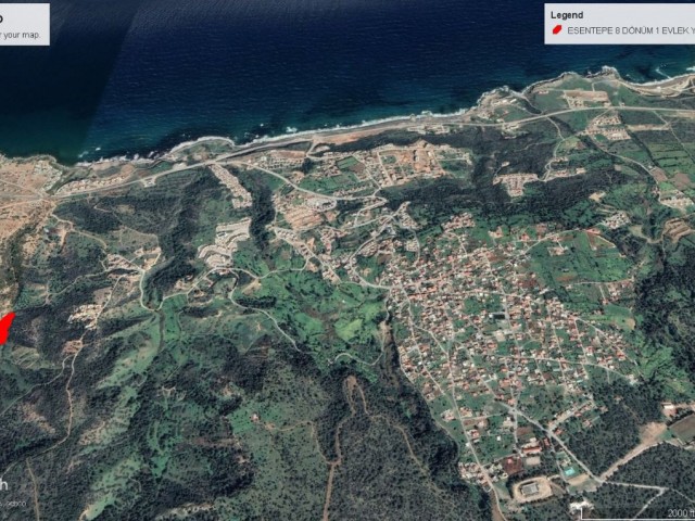 LAND FOR SALE IN ESENTEPE WITH SEA VIEW AND NEAR THE SITES ADEM AKIN 05338314949