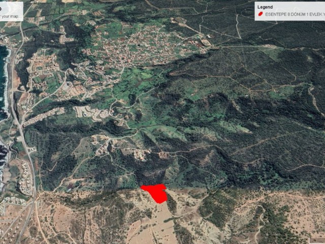 LAND FOR SALE IN ESENTEPE WITH SEA VIEW AND NEAR THE SITES ADEM AKIN 05338314949