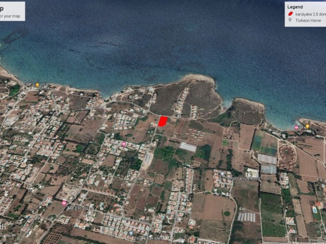 2.5 DECLARES OF LAND FOR SALE IN KARŞIYAKA WITH CLEAR SEA VIEW ADEM AKIN 05338314949