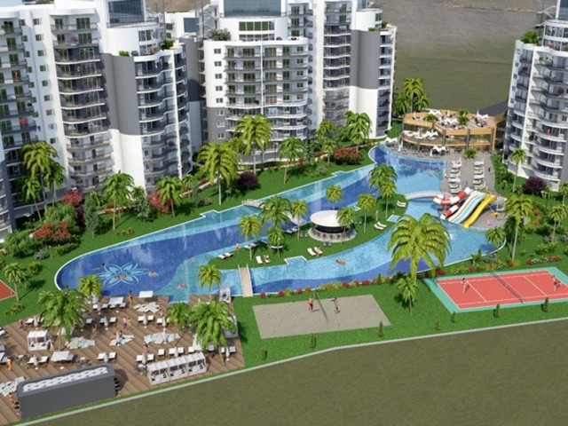 Edelweiss residence urgent sale fully furnished studio dire pool and aqua park view E block everythi