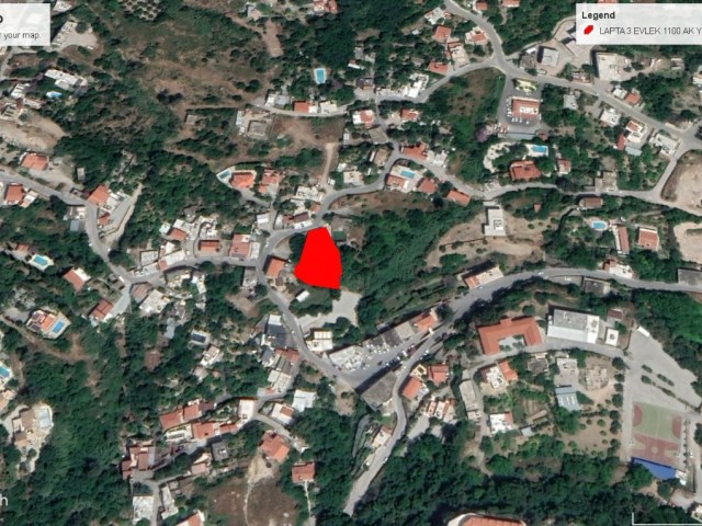 1200 M2 LAND FOR SALE IN LAPTA VILLAGE ADEM AKIN 05338314949