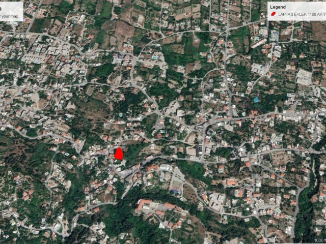 1200 M2 LAND FOR SALE IN LAPTA VILLAGE ADEM AKIN 05338314949