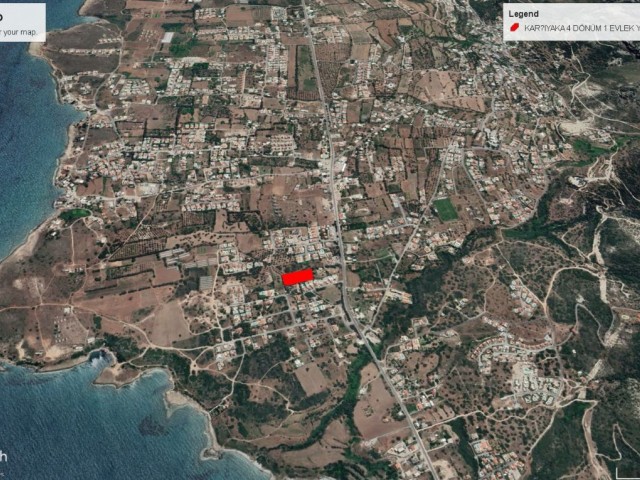 LAND FOR SALE IN KARŞIYAKA WITH CLEAR SEA VIEW, OFFICIAL ROAD AND 40% ZONING ADEM AKIN 05338314949