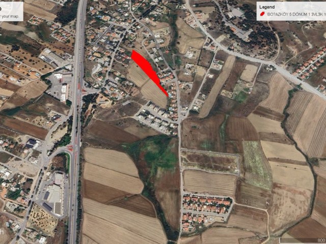 5 DONE 1 EVLEK LAND FOR SALE AT A KELEPIT PRICE IN GIRNE BOĞAZKÖY WITH A ROAD OPEN FOR CONSTRUCTION ADEM AKIN 05338314949